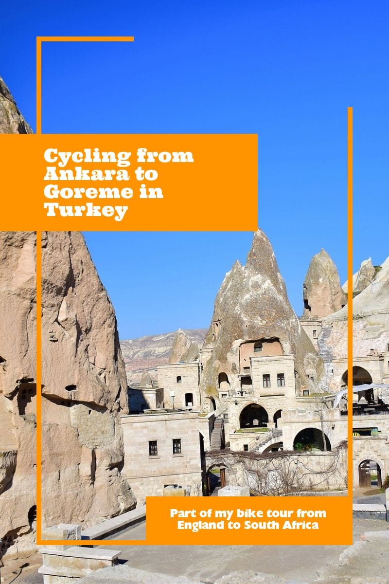 Cycling from Ankara to Goreme in Turkey