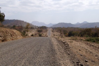 Cycling along the roads of north Ethipia