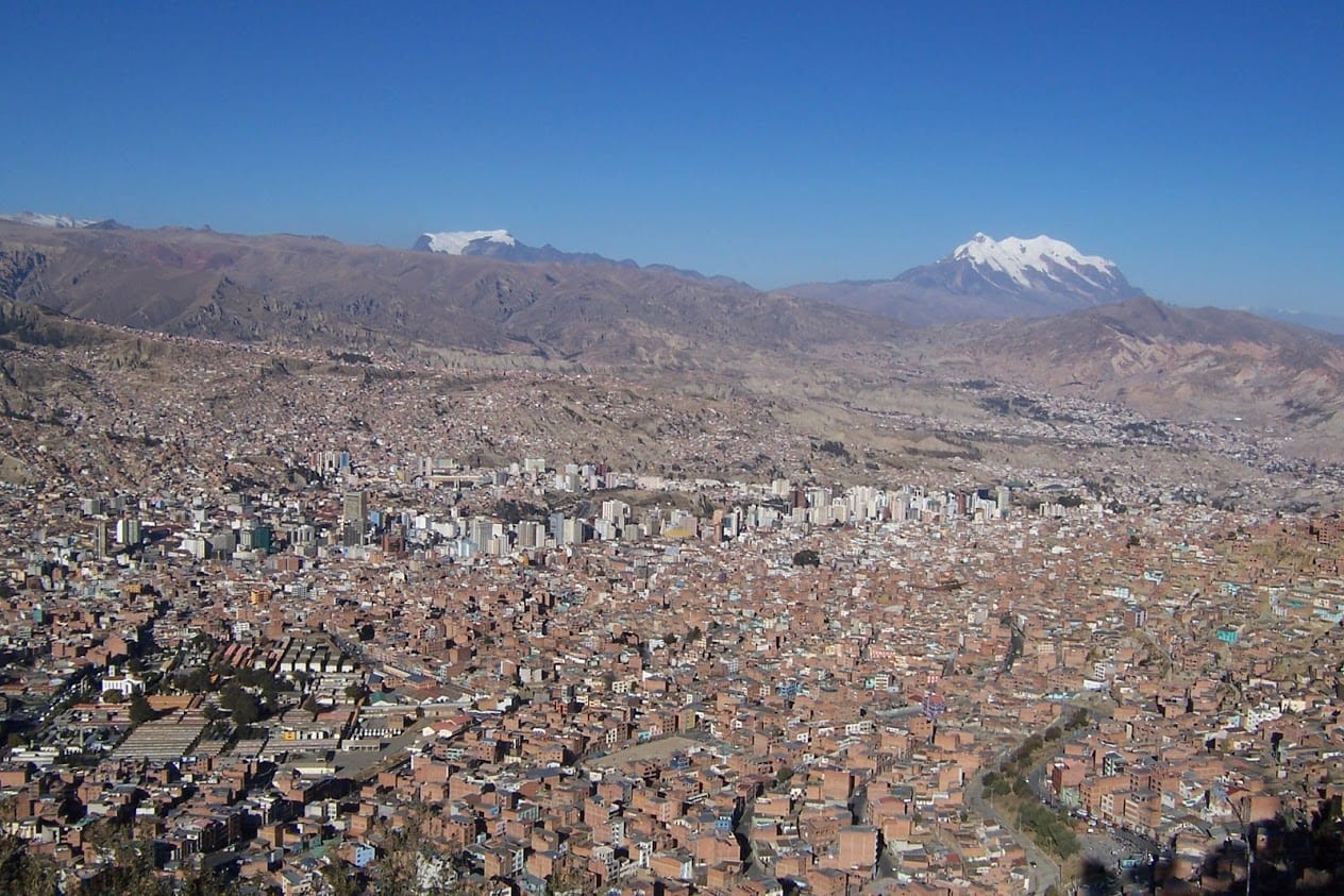La Paz in Bolivia