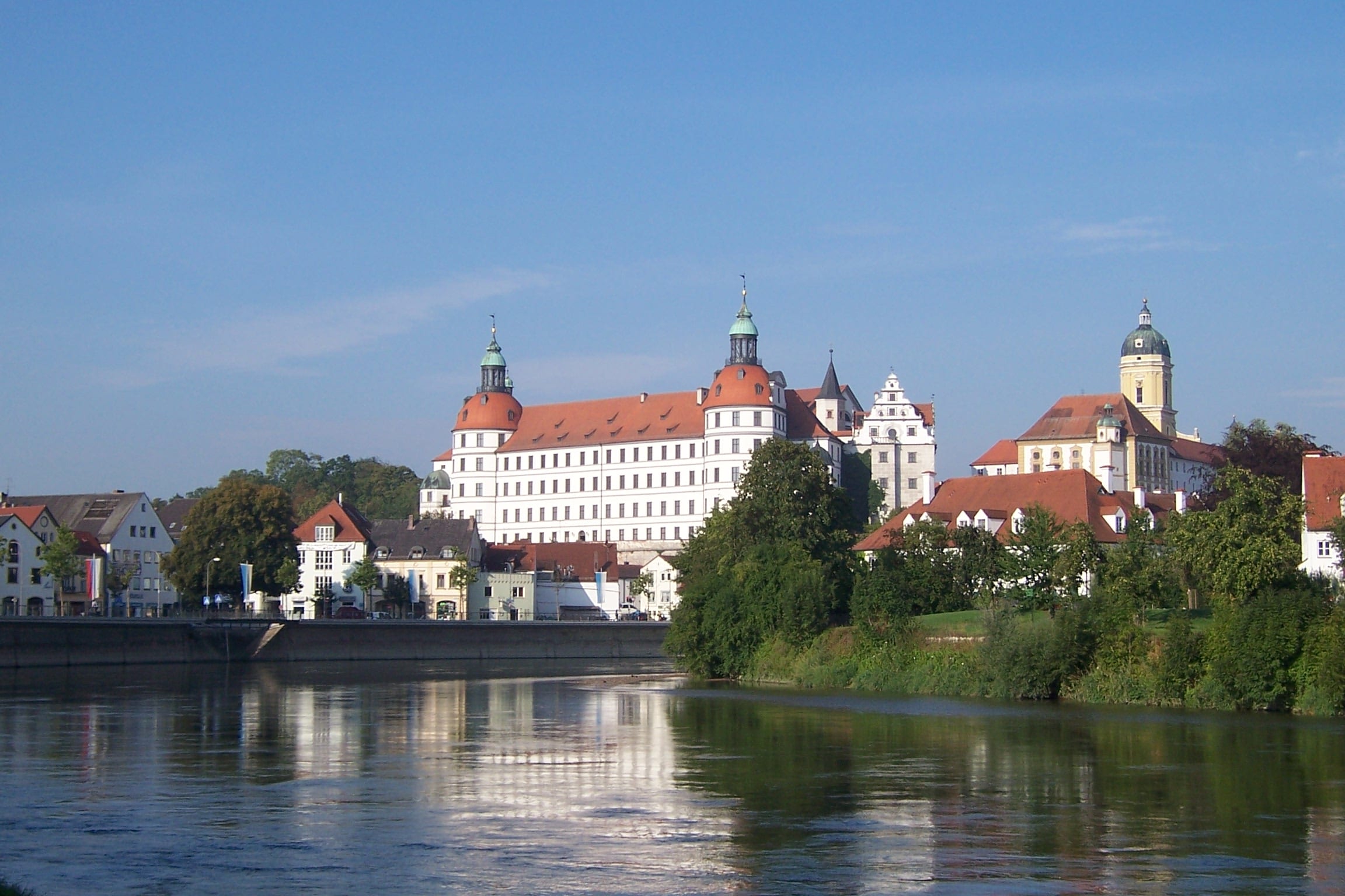 Cycling near Neuberg Germany