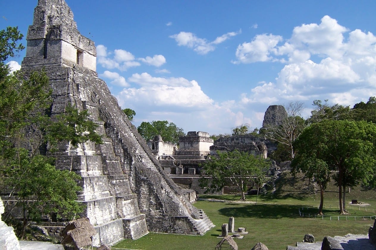 Exploring the archaeological site of Tikal in Guatemala