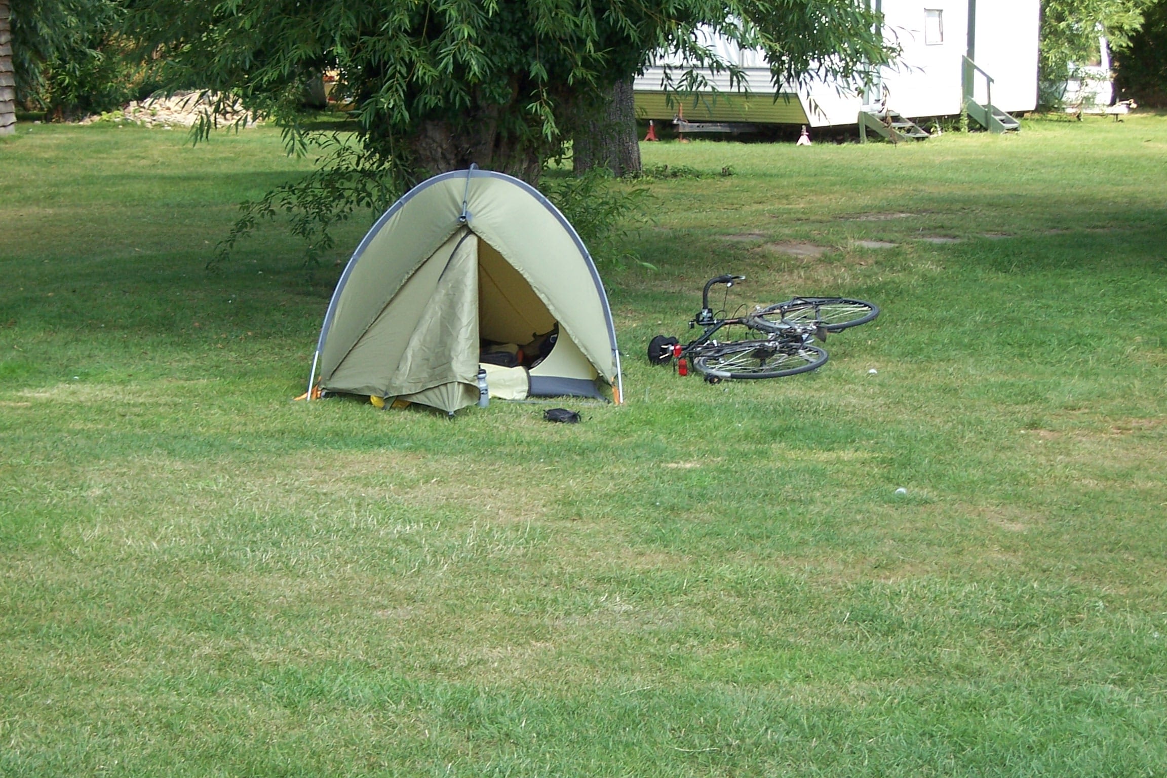 Camping in England