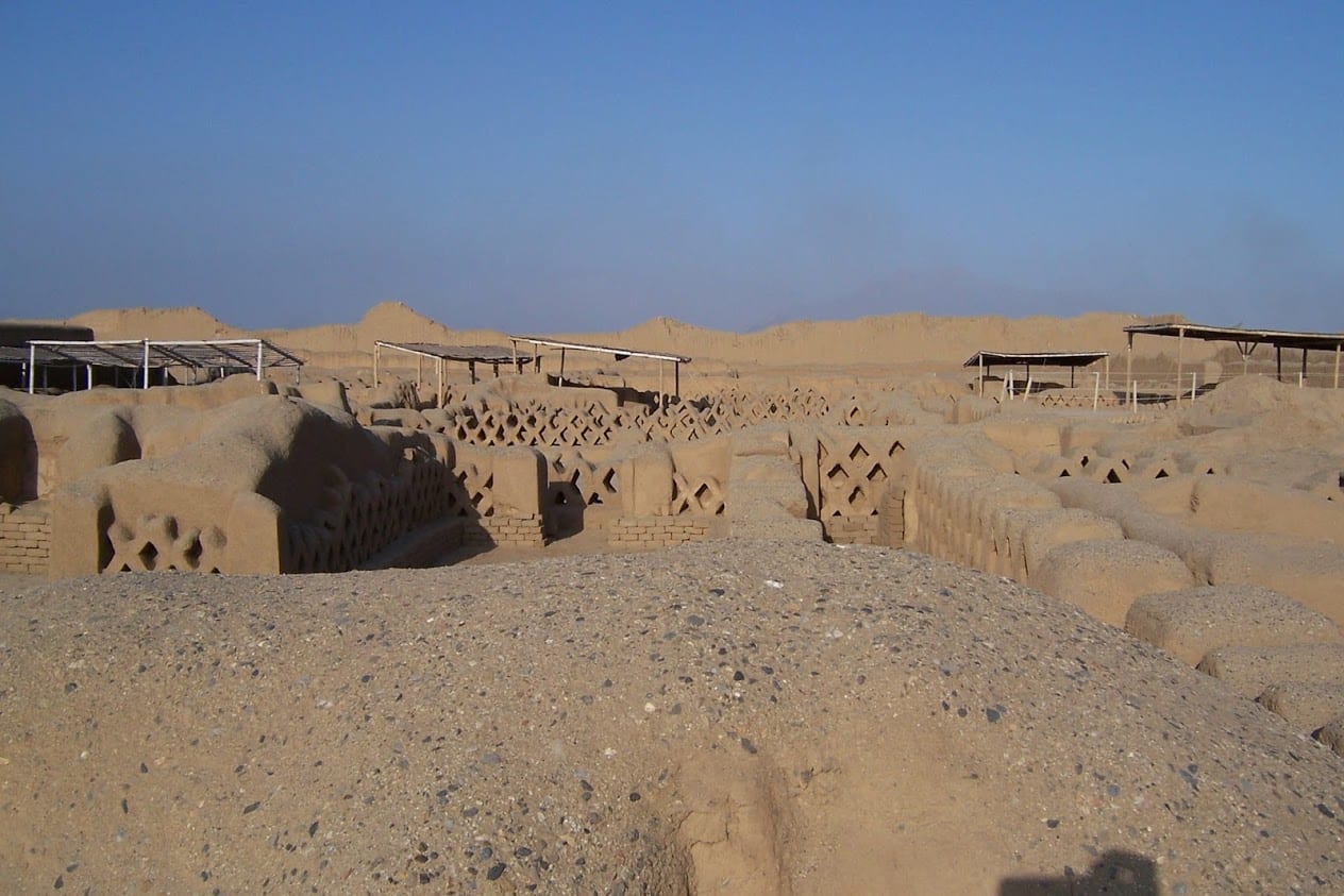 Chan Chan site in Peru