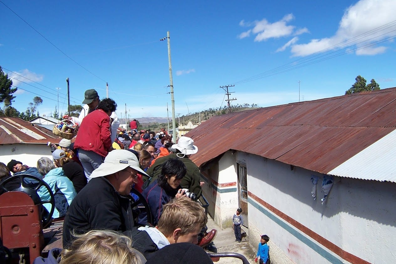 The Riobamba train ride in Ecuador