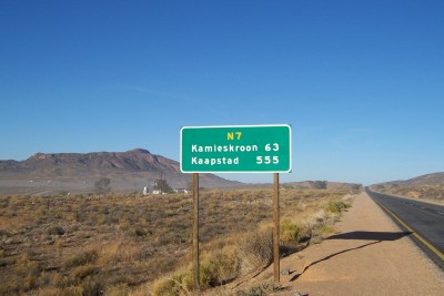 Cycling from Springbok to Cape Town - Kamieskroon and the Cape Town. The end is near!