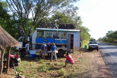 Tour de Afrique in Zambia 2007