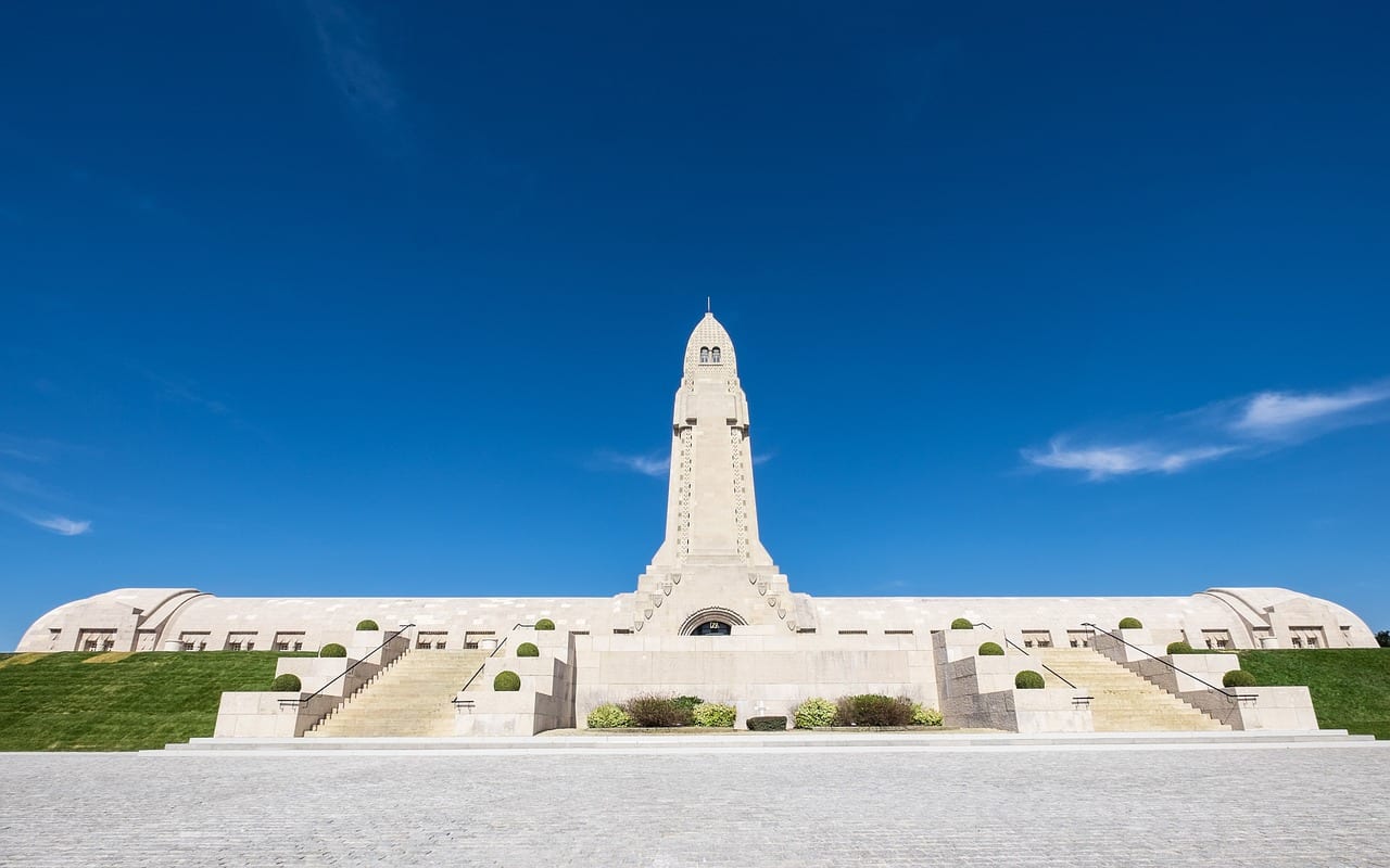 Verdun war memorial in France