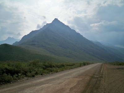 Cycling from Happy Valley to Galbraith Lake in Alaska