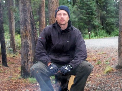 Dave Briggs at Squanga in Canada