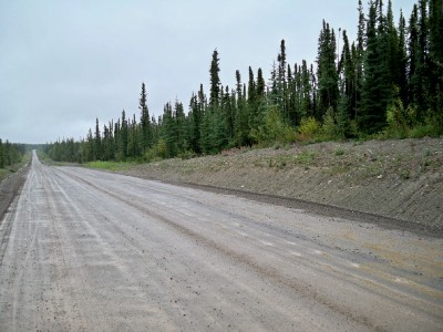 Cycling from Watson Lake to Boya Lake in Canada