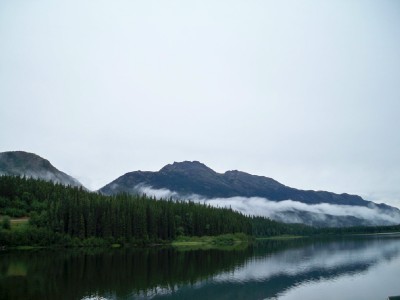 Cycling from Dease River Crossing to Lions Camp in Canada