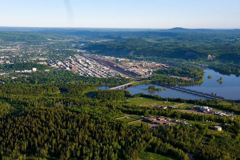 Prince George in Canada