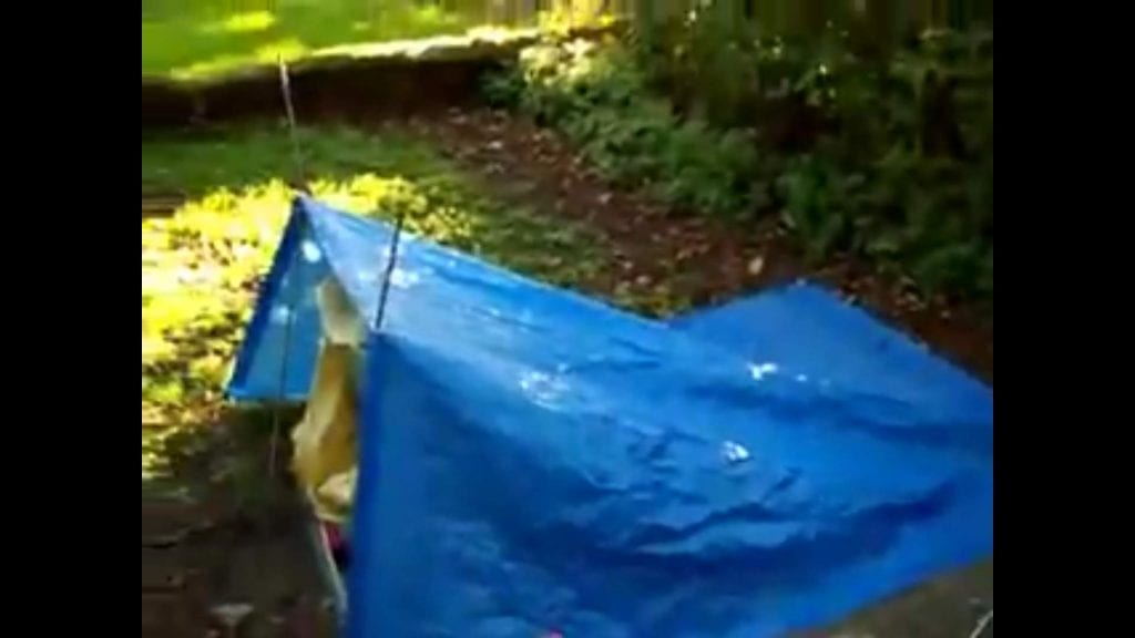 The D-Ment - Dave's Makeshift Tent