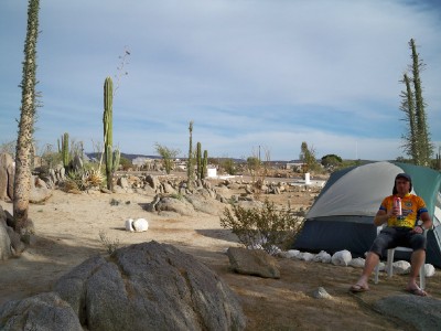 Cycling from San Agustin to Catavina in Baja California