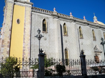 The cathedral in Mazatlan, Mexico