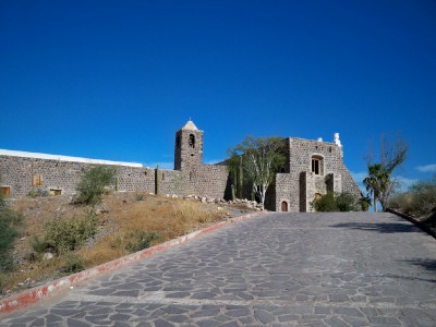 The Mission in Mulege, Mexico