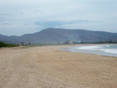 Cycling from a field somewhere in Mexico to Punta Perula