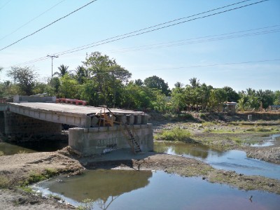 A bridge out in El Salvador
