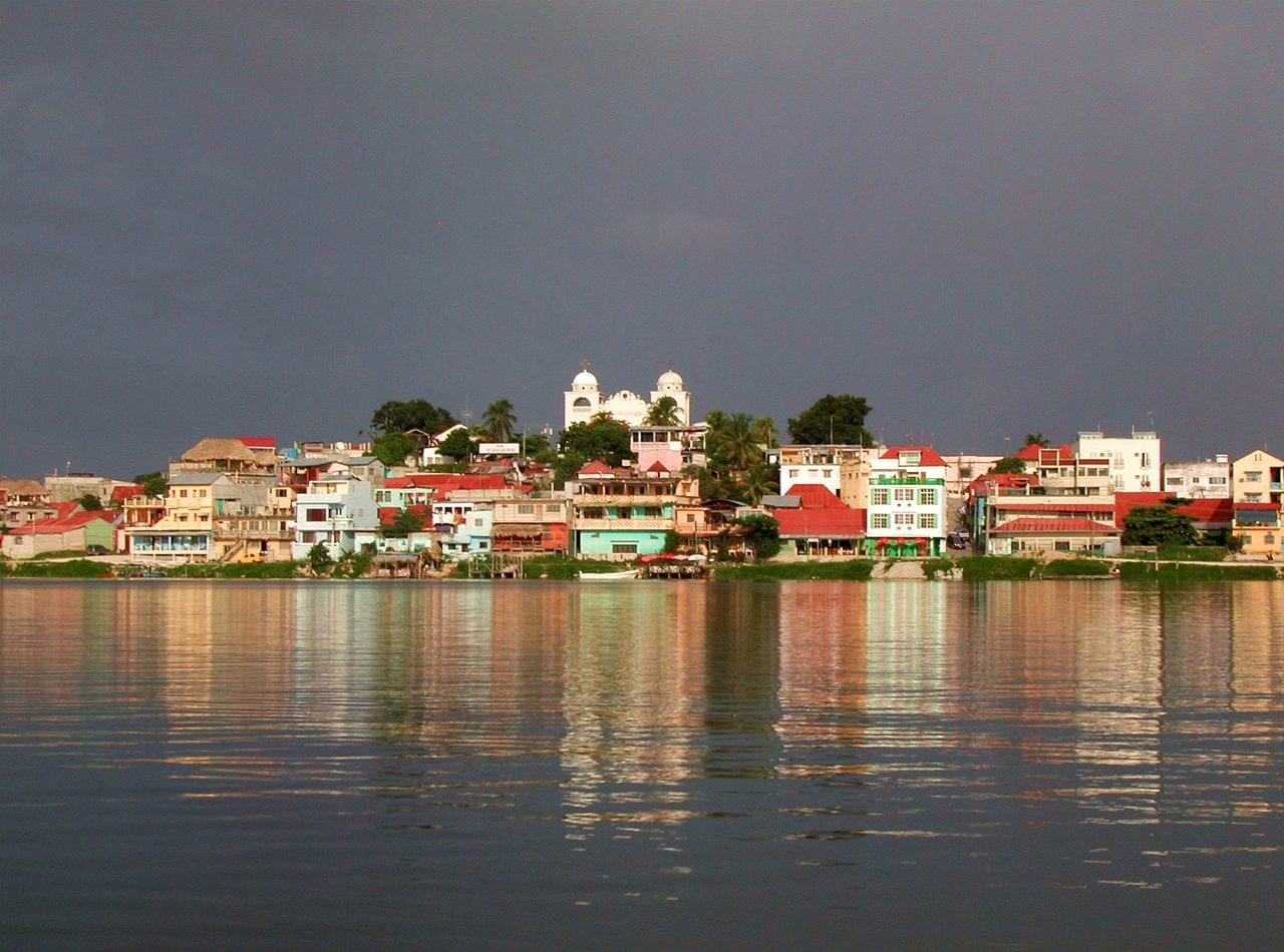 Flores in Guatemala