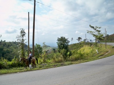 A horseman in Guatemala