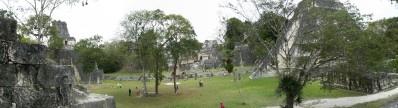 landscape view of Tikal