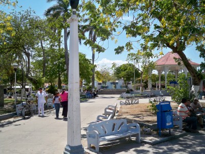 A square in Liberia, Costa Rica