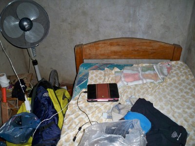 A very small room in Rivas Nicaragua