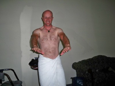 Dave Briggs cycling tan