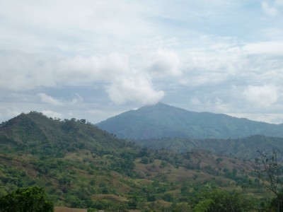 Hilly terrain to be cycled in Panama
