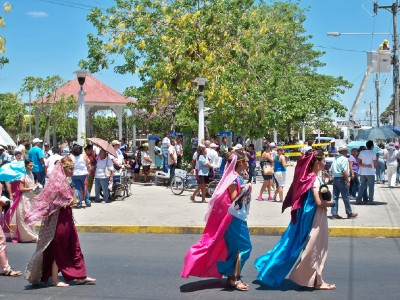 Semana Santa in Costa Rica town Liberia