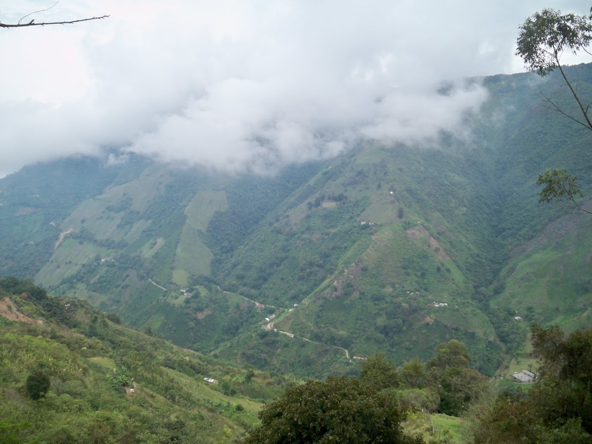 The view from Versalles between medellin and la pintada