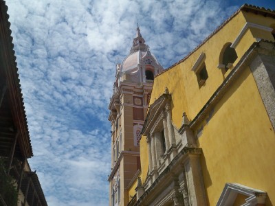 A church in Cartagena
