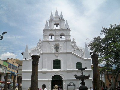 A church in Medellin