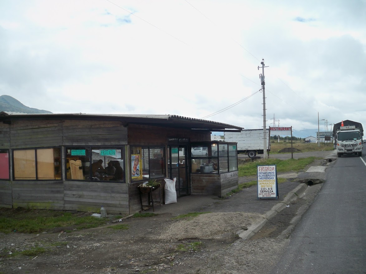 A filling meal in this restaurant in Ecuador