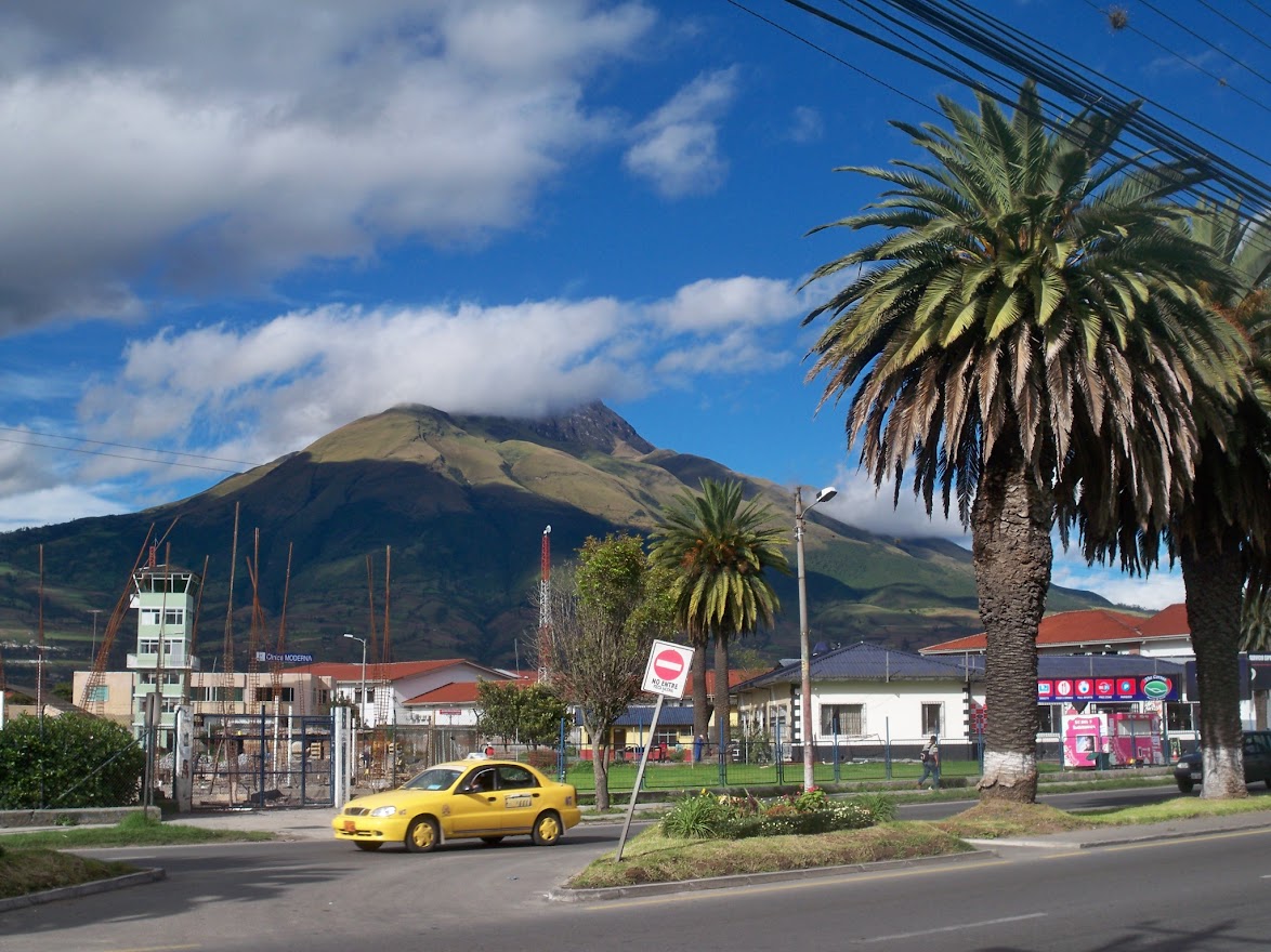 Cycling from Ibarra in Ecuador
