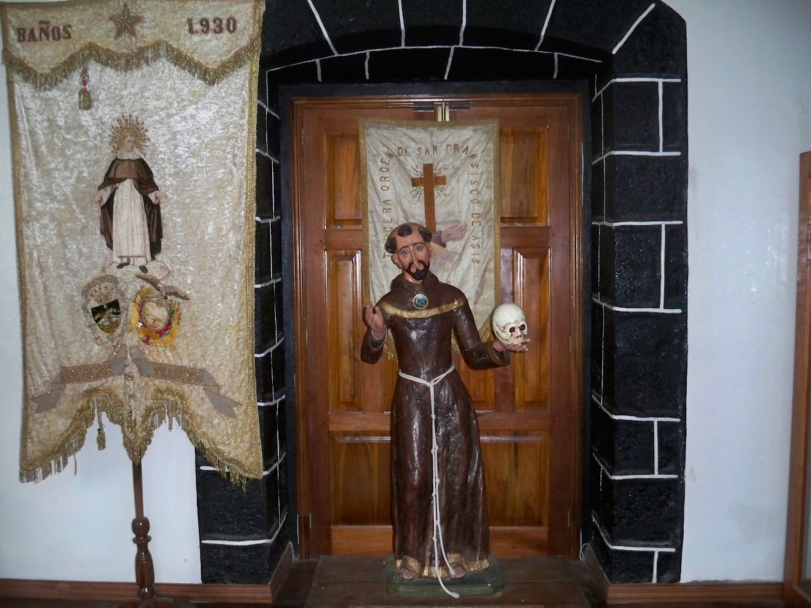 Display from a church in Banos