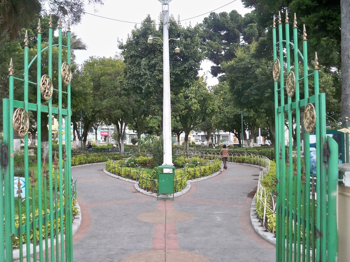 The City of Machachi in Ecuador