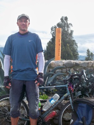 Dave Briggs at the Equator