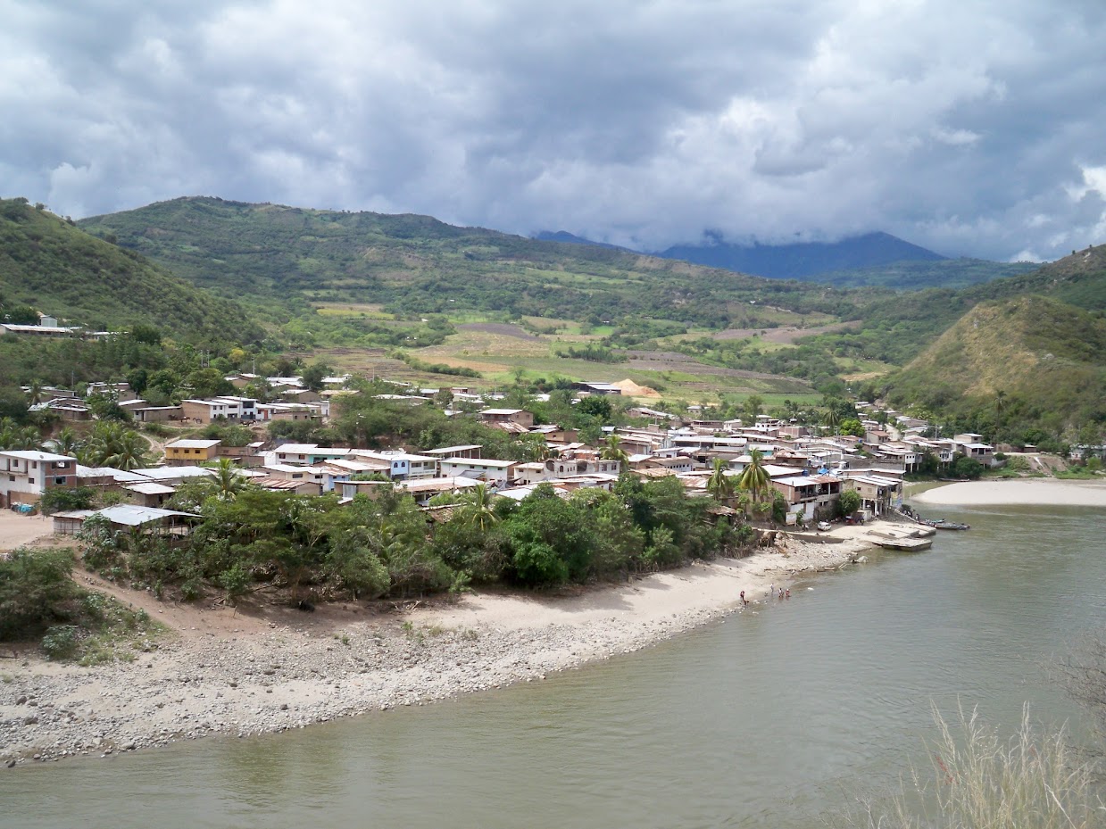 Bicycle touring through peru