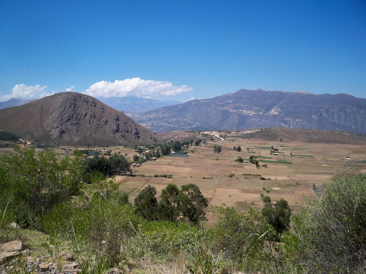 cycling to san marcos in peru