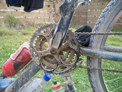 Time to clean the dirty bike