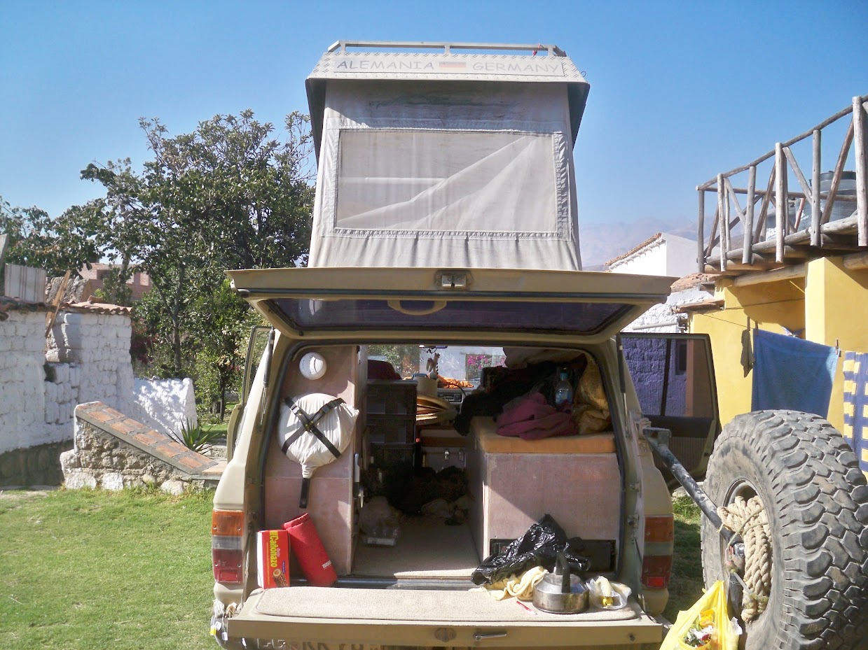 Comparing Travel by Bicycle and 4WD