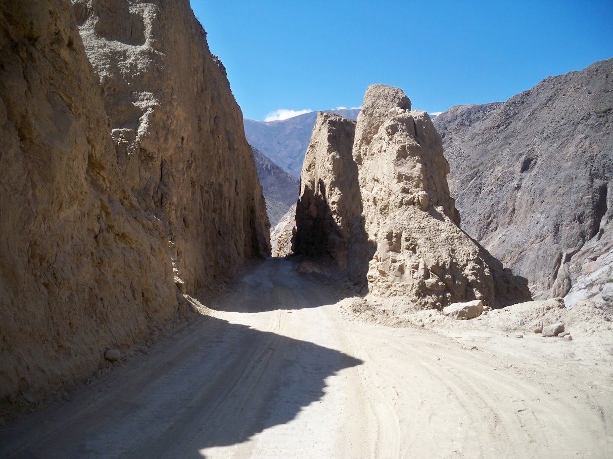 Cycling near Chuqicara in Peru
