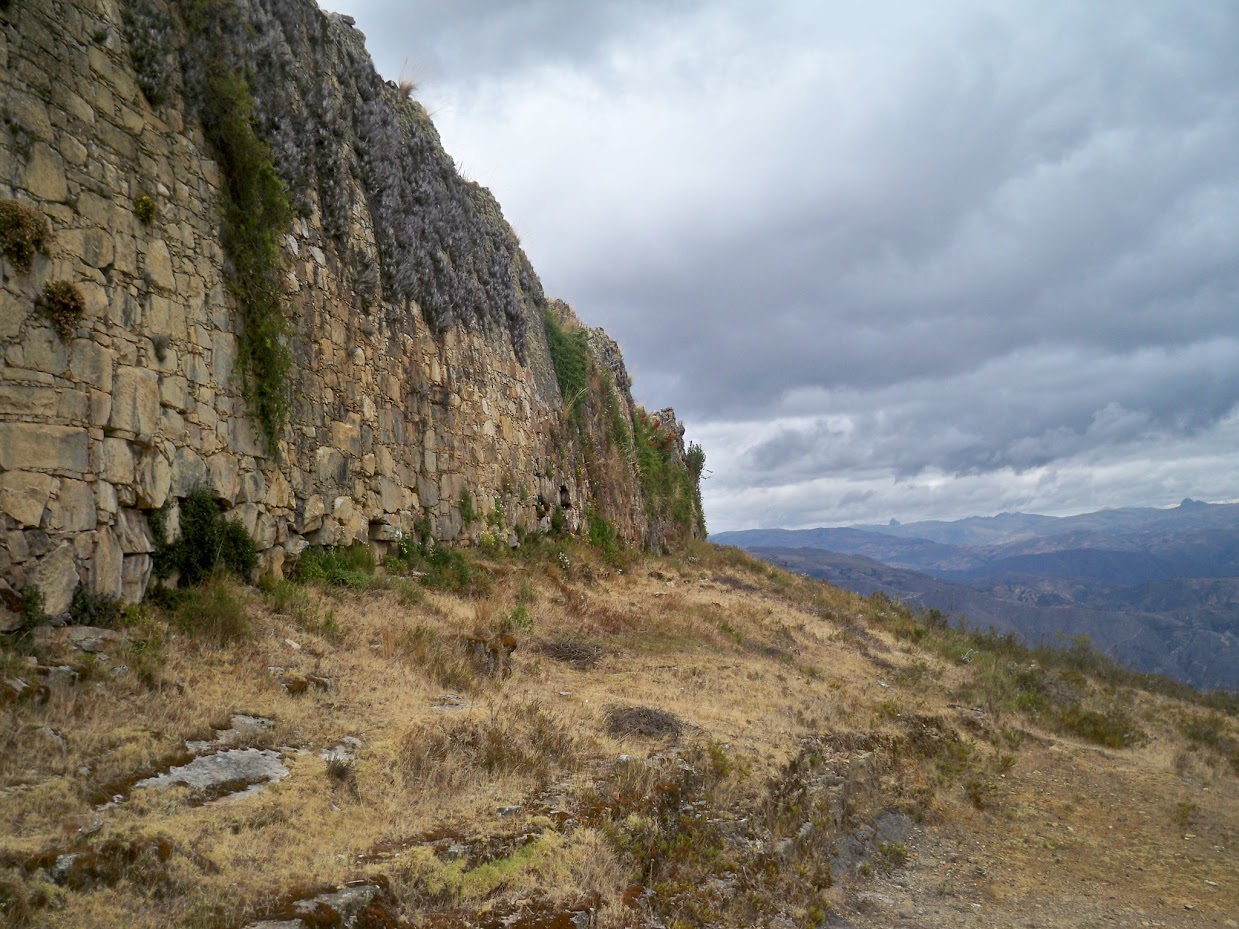 The archaeological site of Marcahuamachuco in Peru