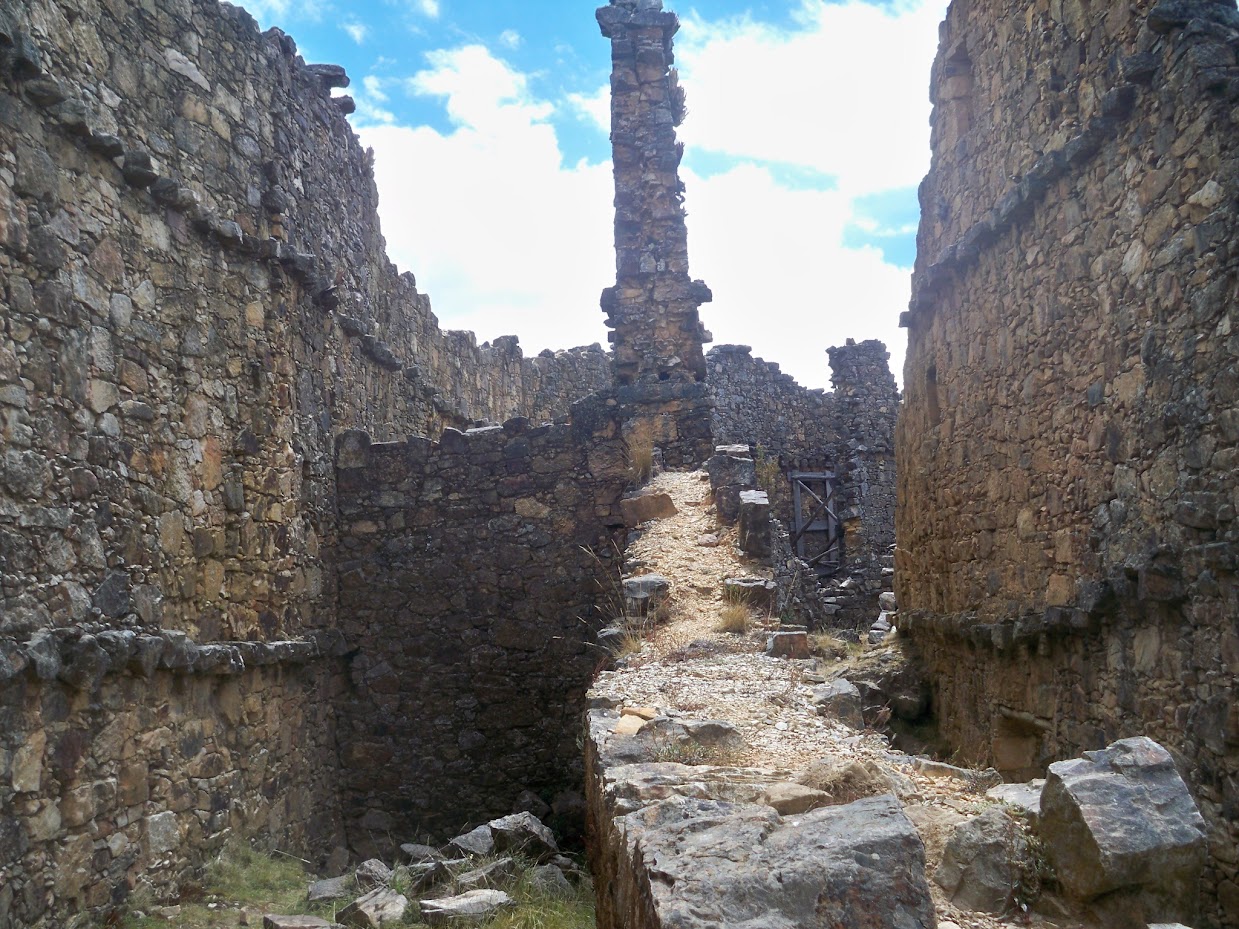 Marcahuamachuco archaeological site in north Peru