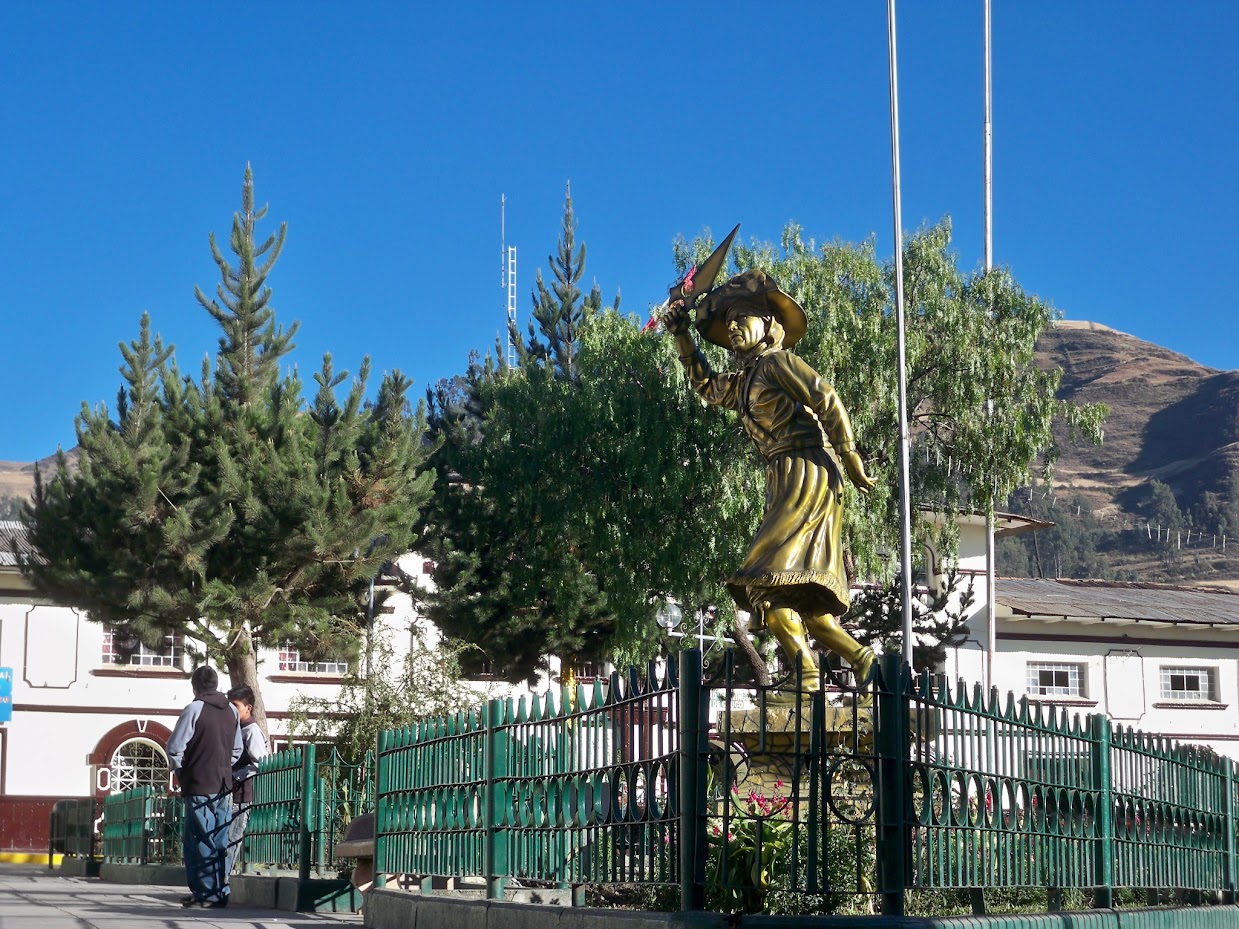 Santiago de Chuco in Peru
