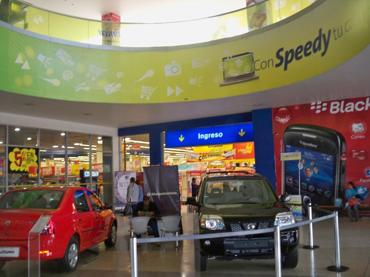 Shopping mall in Huancayo Peru