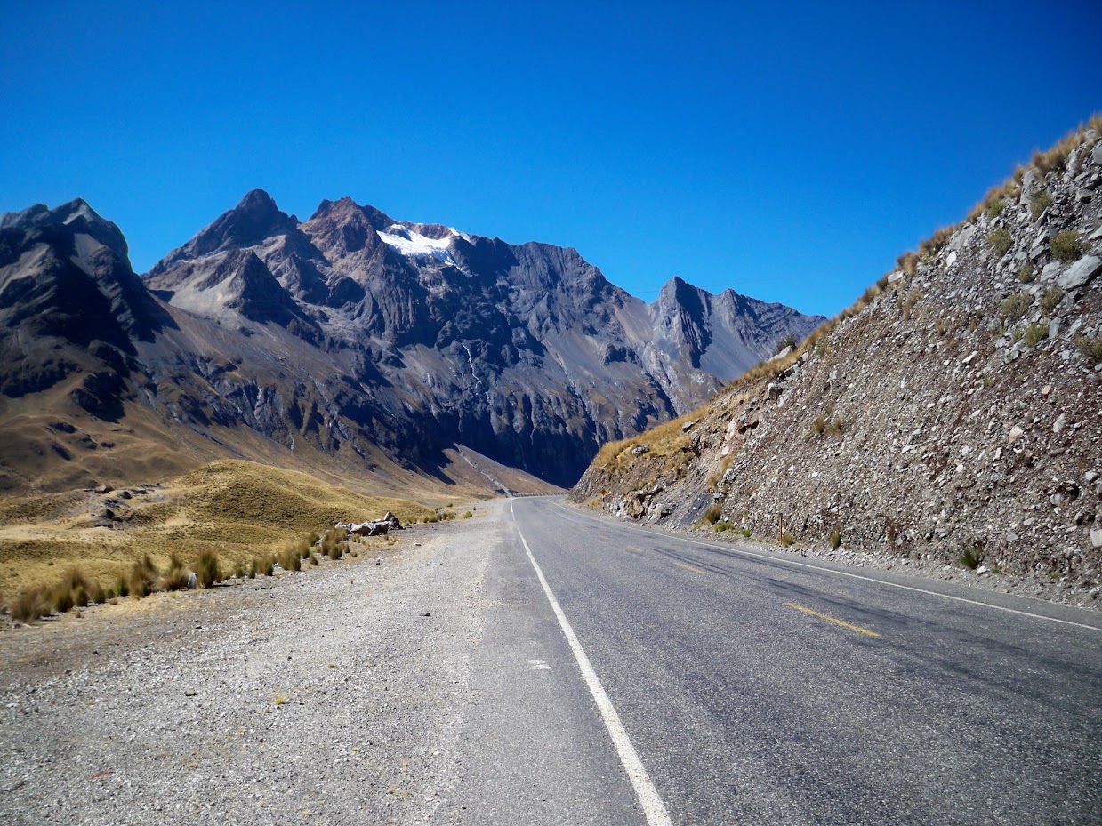cycling from Pachapaqui in Peru