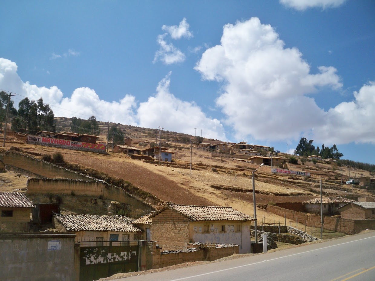 Cycling out of Huancayo