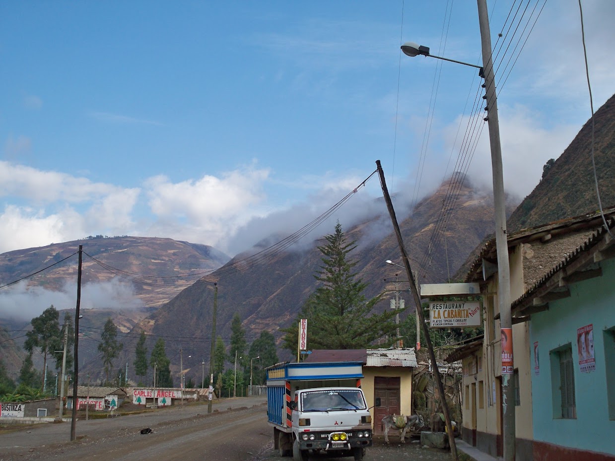 I never did know the name of this village in Peru I stayed in!